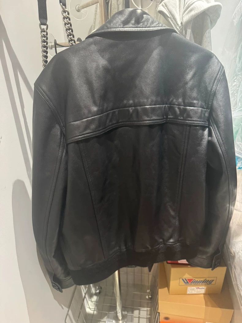Saint Laurent Paris Saint Laurent Paris Leather Jacket Nextarrow-2505 Size US M / EU 48-50 / 2 - 8 Thumbnail