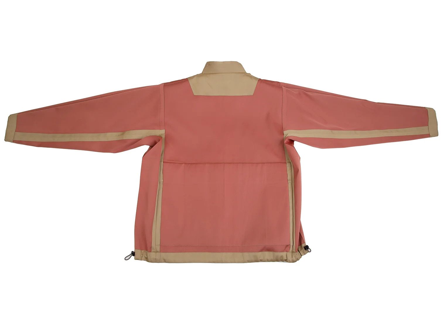 Issey Miyake Satin Zip-Up Packable Jacket in Beige Size US L / EU 52-54 / 3 - 14 Thumbnail