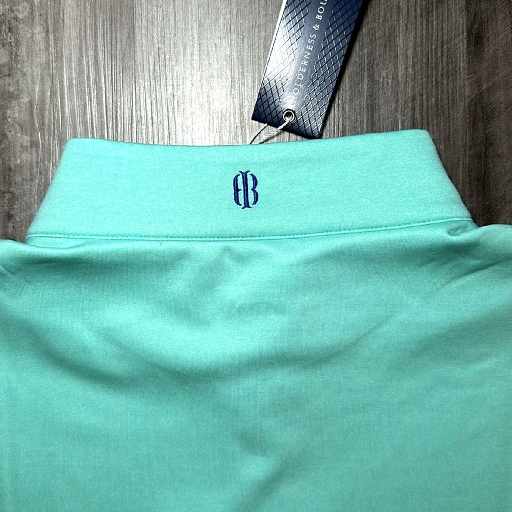 Vintage Holderness & Bourne Dry Luxe Performance Tailored Fit Quarter Zip Pullover XL Men Green Sweatshirt Size US XL / EU 56 / 4 - 5 Thumbnail