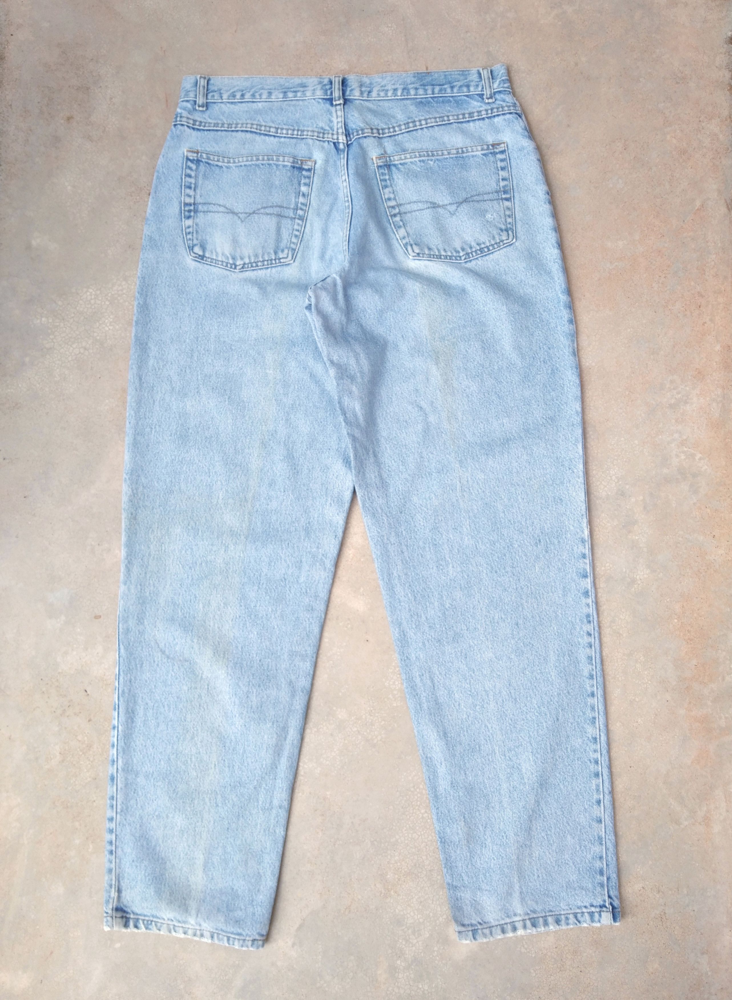 Anchor Blue Vintage Y2k Anchor Blue Loose Baggy Jeans 36x34 Size US 36 / EU 52 - 2 Thumbnail