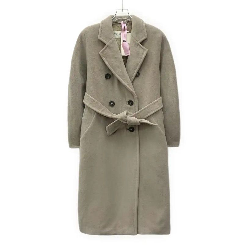 Max Mara MaxMara Classic Camel Wool Women's Coat 0089 Size XXS / US 00 / IT 34 - 1 Thumbnail