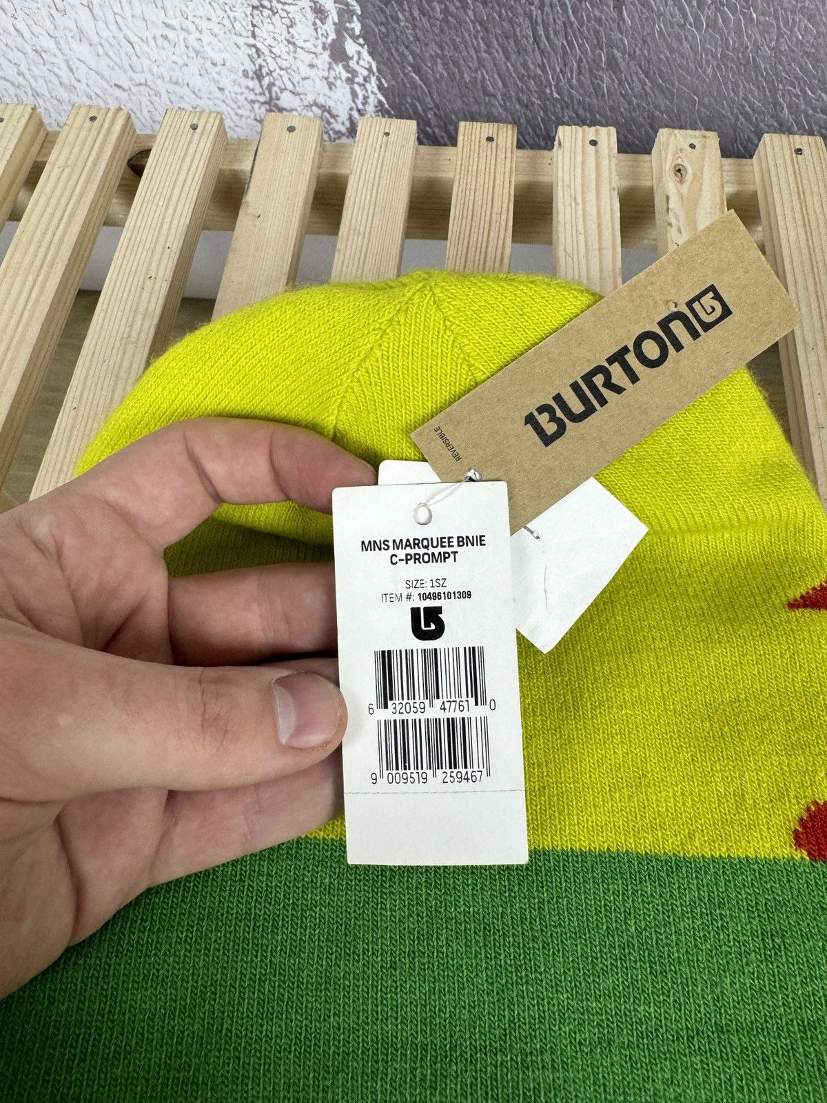 Burton Burton Men’s Marquee Beanie C-Prompt Hat New Size ONE SIZE - 6 Thumbnail