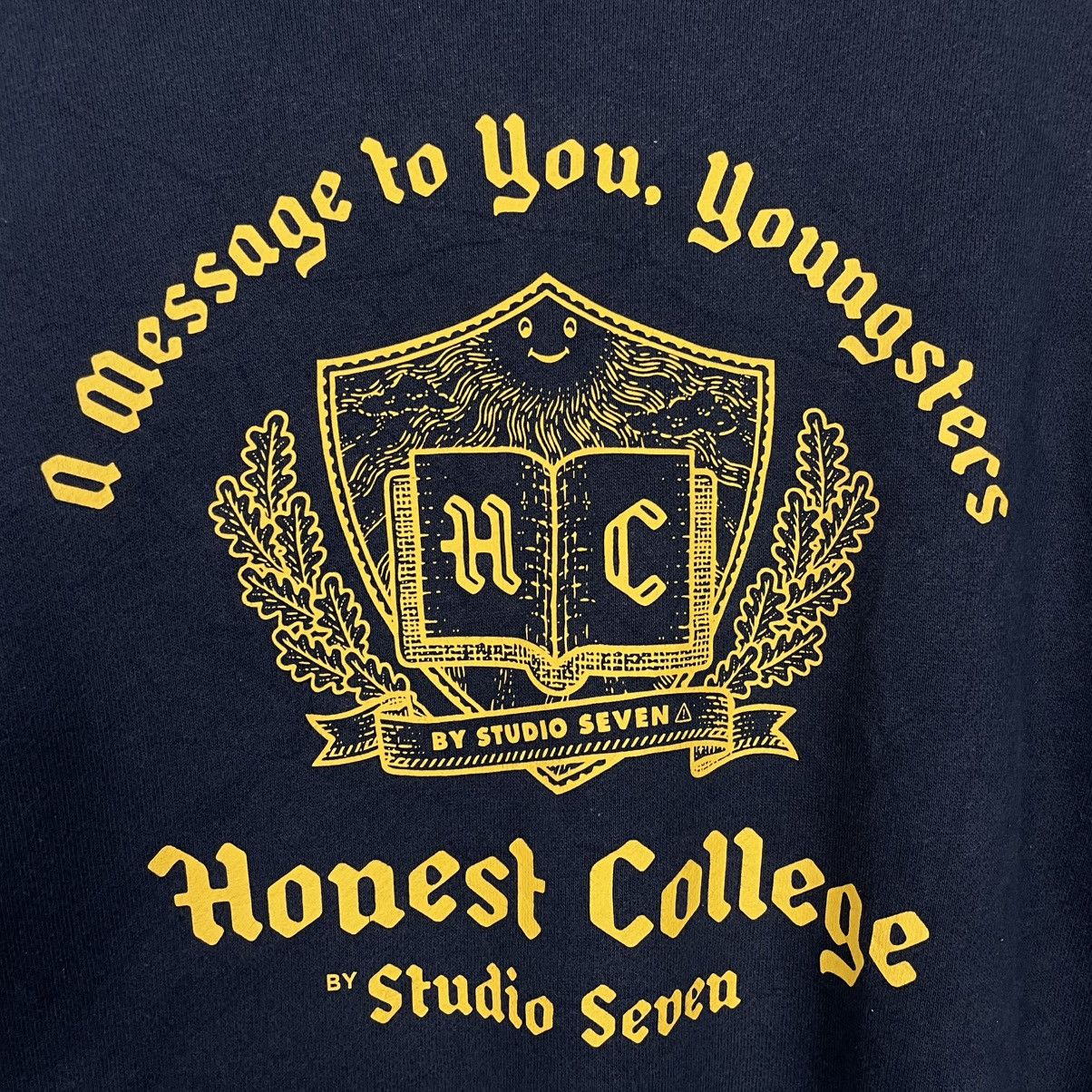 Japanese Brand Honest College By Studio Seven Crewneck Sweatshirt Size US M / EU 48-50 / 2 - 10 Thumbnail