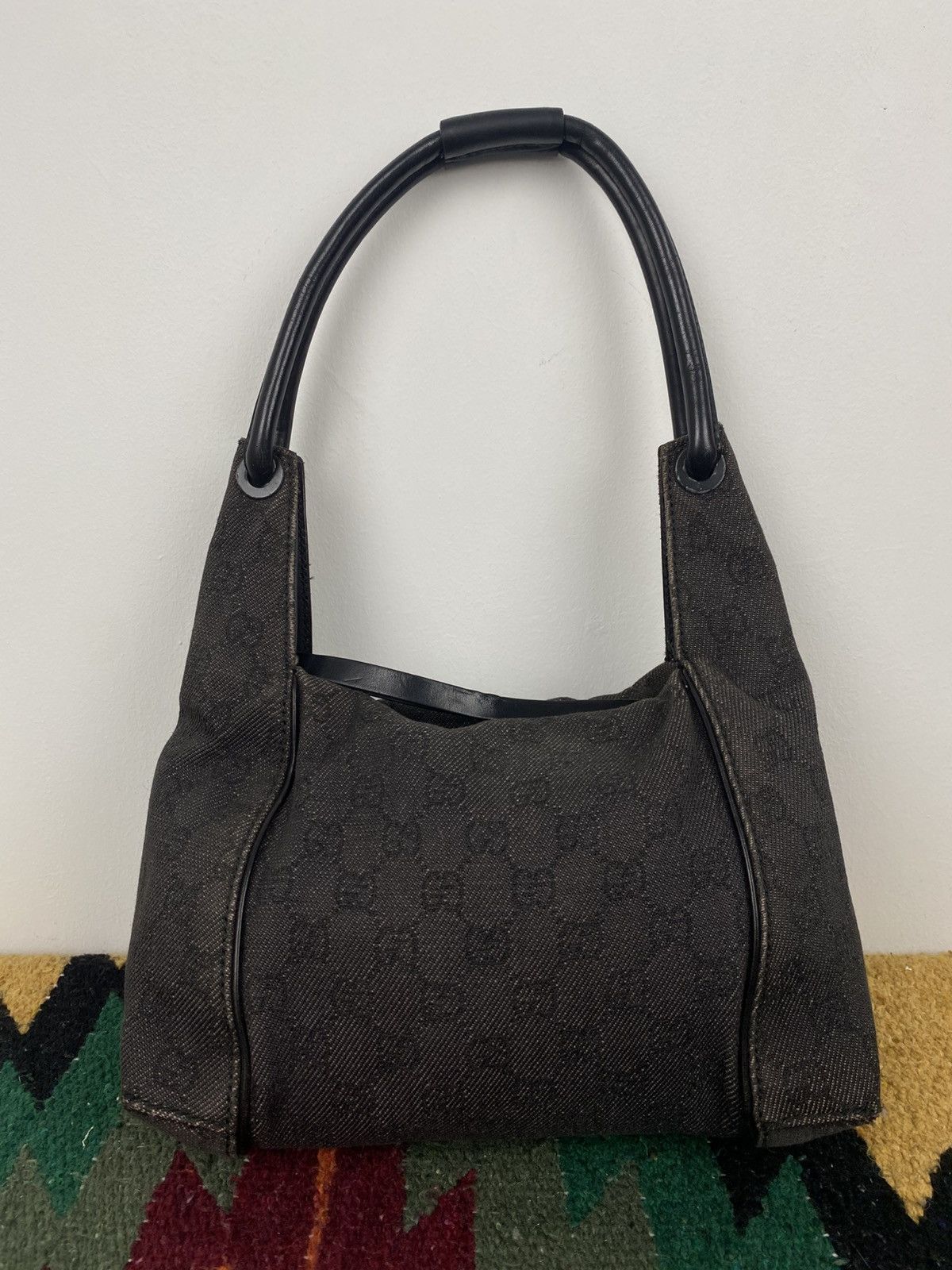 Gucci Vintage 90's Gucci GG Canvas 101333 Hobo Bag Size ONE SIZE - 4 Thumbnail