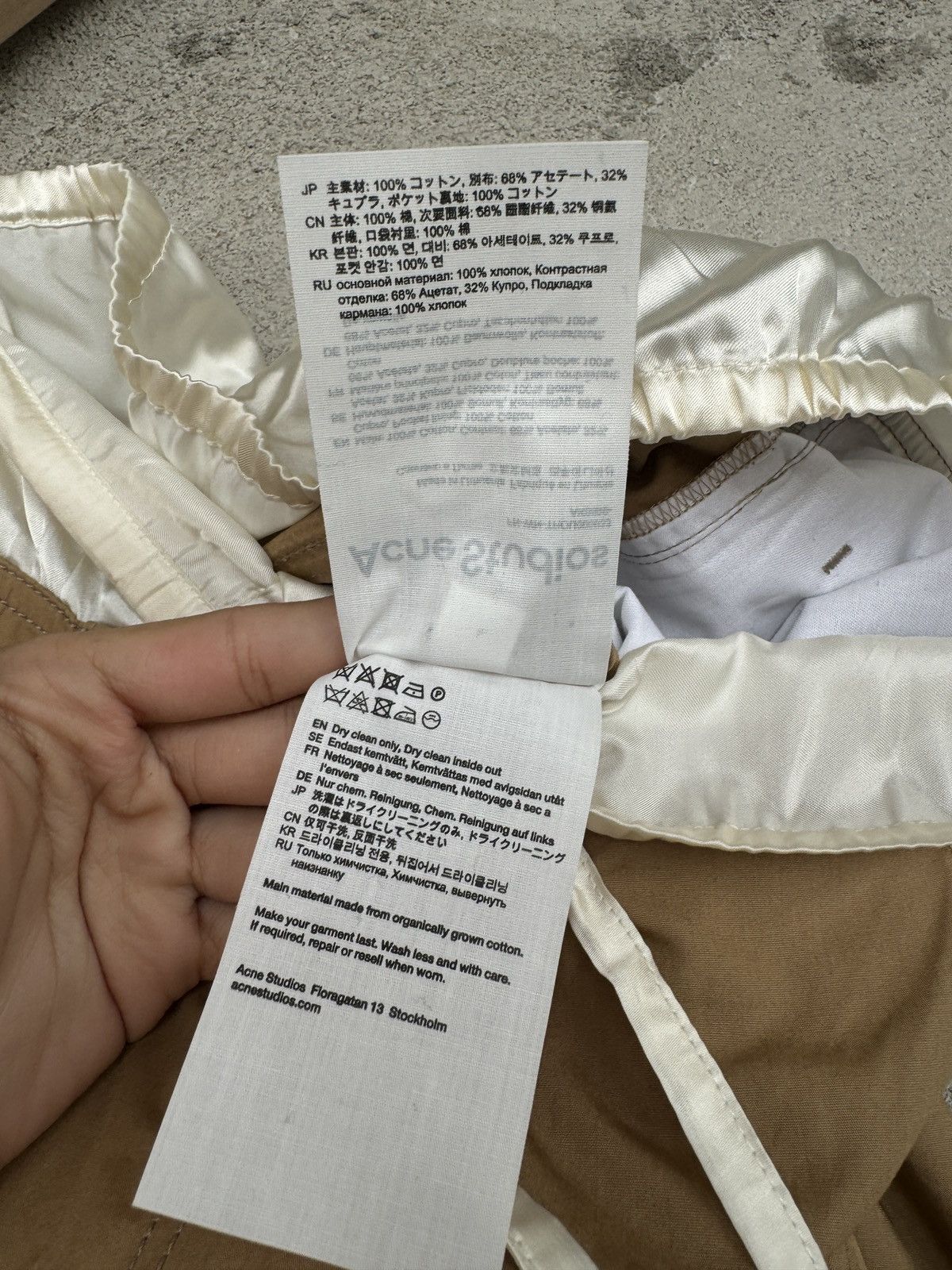 Acne Studios Acne Studios Double Waist Pants Size US 34 / EU 50 - 9 Thumbnail