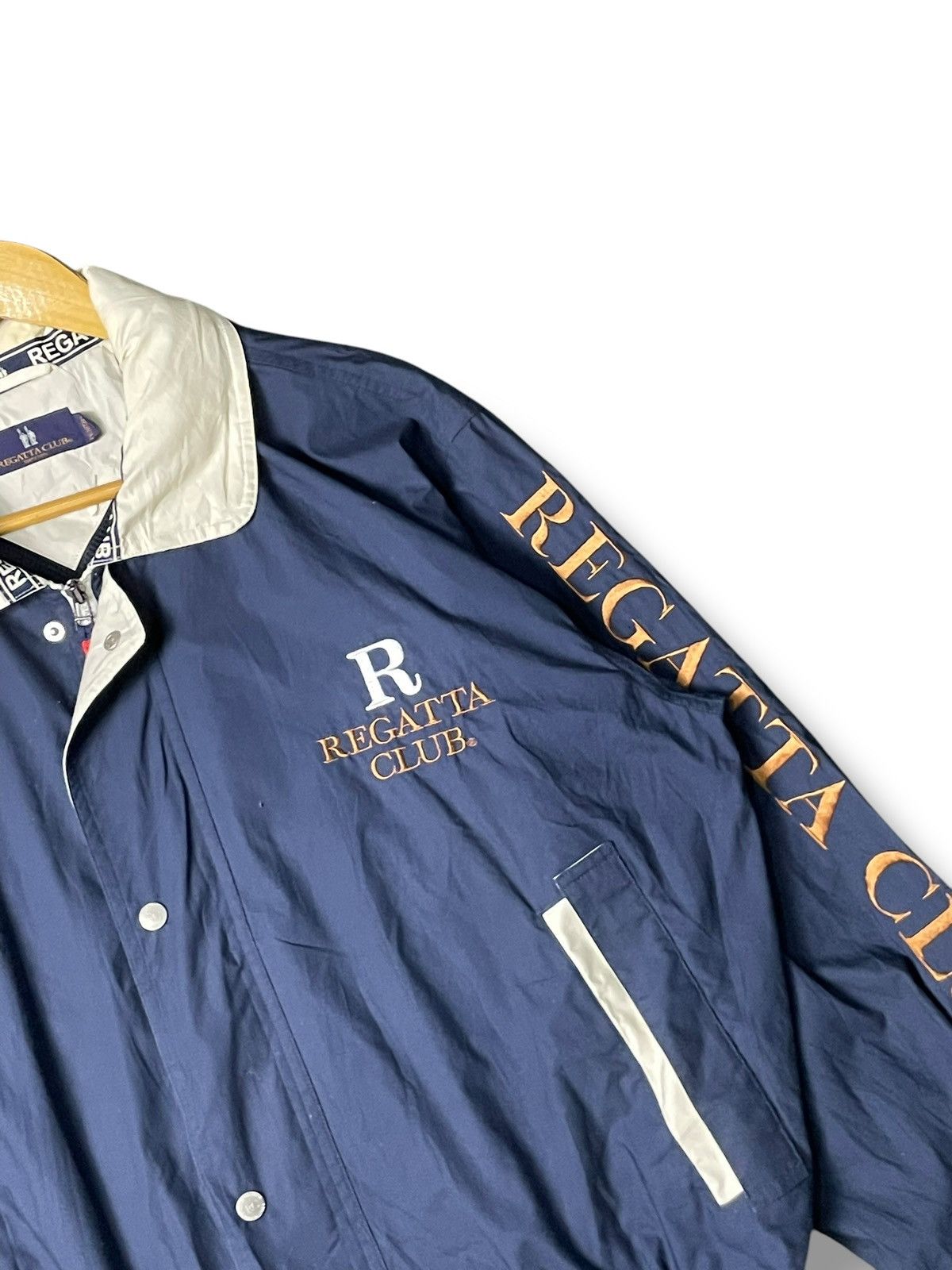 Japanese Brand × Vintage Vintage Regatta Club Button&Zip Jacket (67) Size US M / EU 48-50 / 2 - 2 Thumbnail