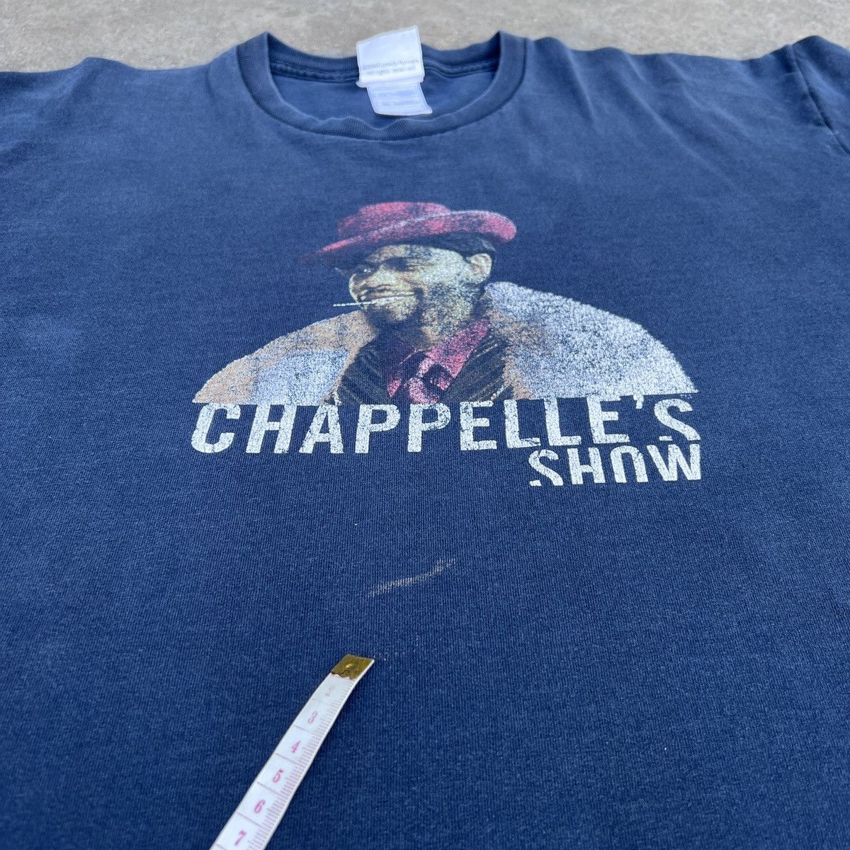 Rap Tees Vintage Y2K DaveChappelle Show Silky Johnson Thrashed Faded Size US XXL / EU 58 / 5 - 5 Thumbnail