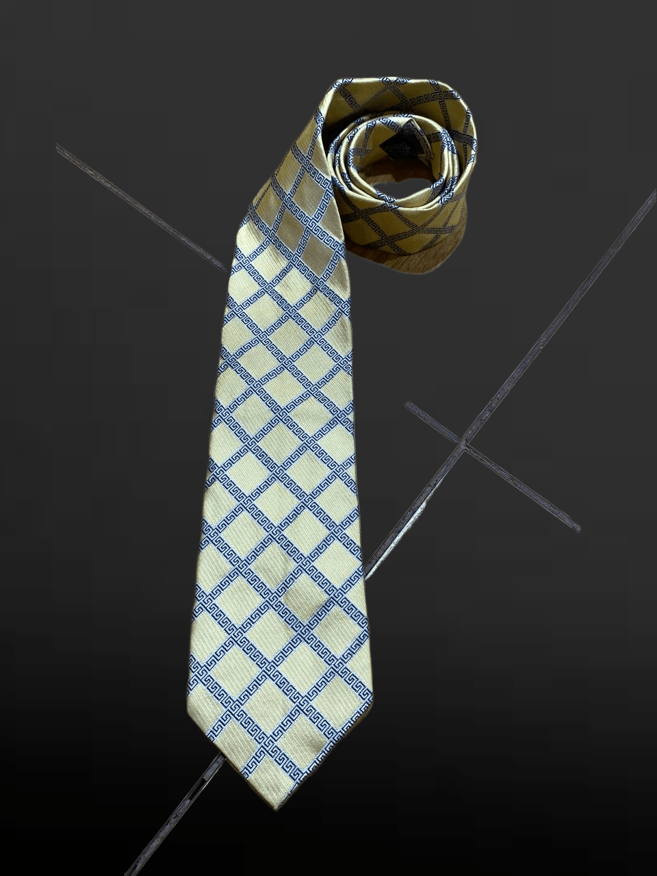 Versace Men's Versace Tie, Medusa, Versace 100 % Silk, MADE IN ITALY Size ONE SIZE - 1 Thumbnail