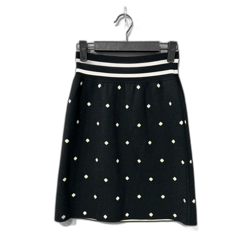 Hermes HERMES Knitted Skirt with Pattern Size 36" / US 14 / IT 50 - 1 Thumbnail