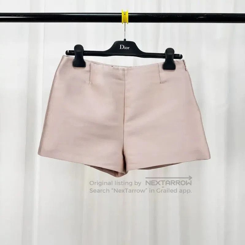 Valentino Valentino Summer Lilac Silk Logo Women’s Shorts . Size 30" / US 8 / IT 44 - 1 Thumbnail