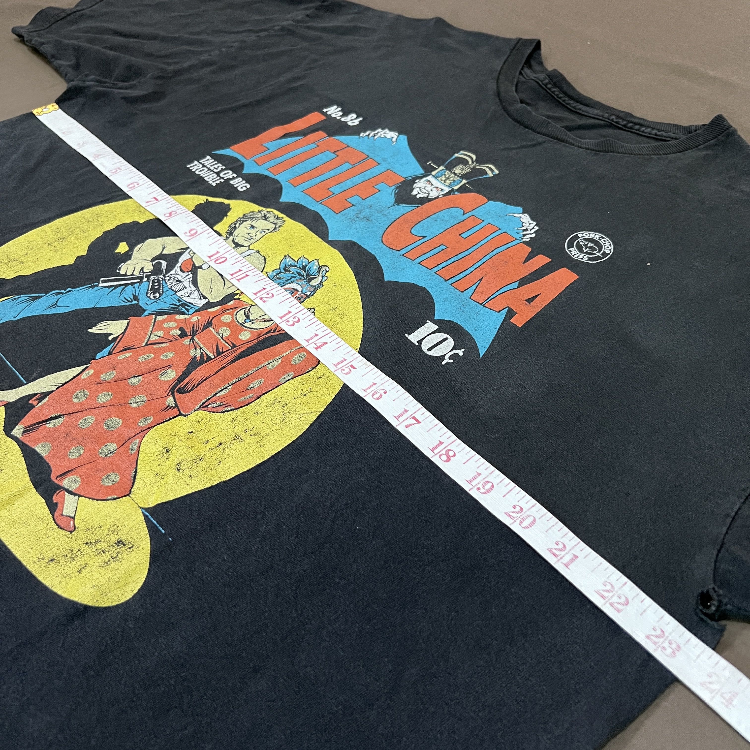 Anime × Cartoon Network × Japanese Brand little china comic Promo Tee XL Faded Fantasy Action comedy Size US XL / EU 56 / 4 - 8 Thumbnail