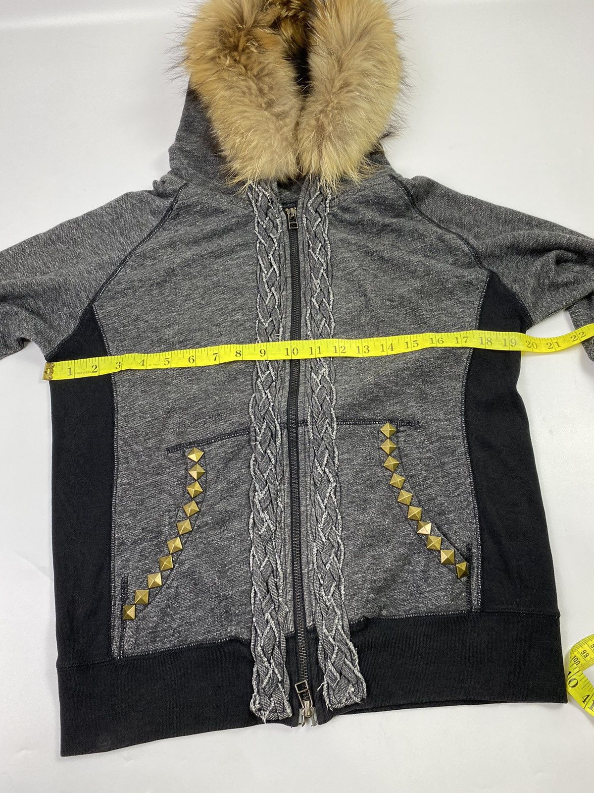If Six Was Nine Japanese brand Fur studded hoodie lgb style Size US M / EU 48-50 / 2 - 13 Thumbnail