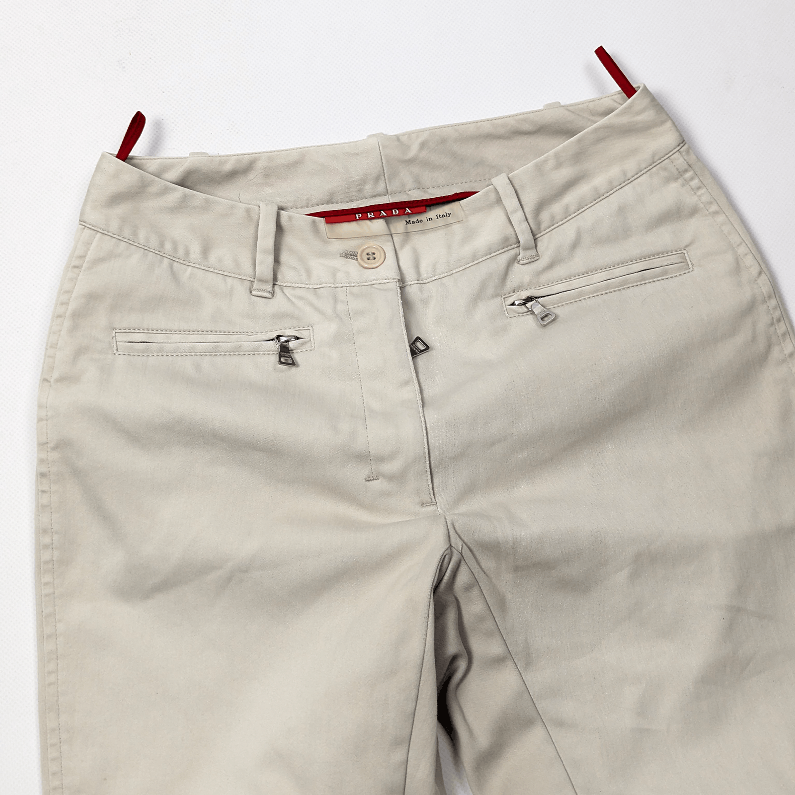 Prada Prada Sport Linea Rossa Vintage 00s Asymmetric PantsEU38/S-M Size 38" / US 16 / IT 52 - 4 Thumbnail