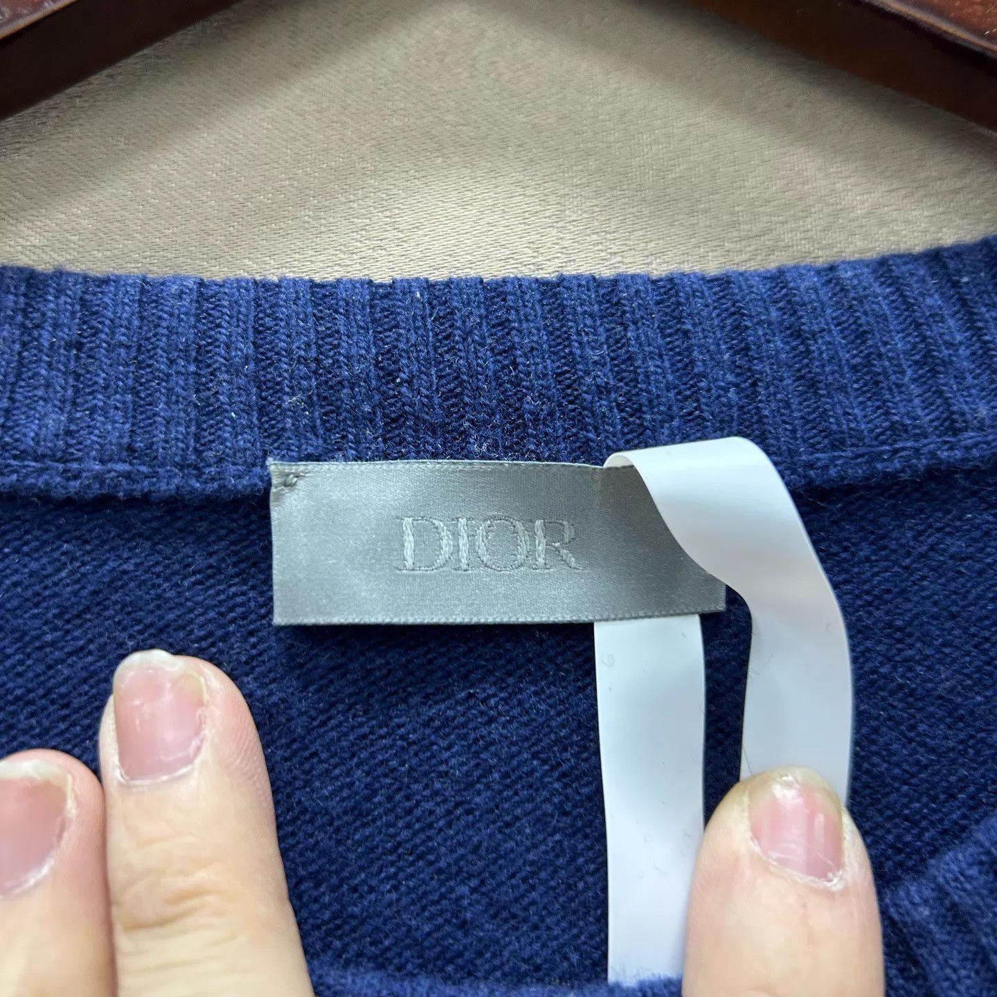 Dior Dior 99 New Logo Embroidered Crewneck Knit Sweater L Size L / US 10 / IT 46 - 3 Thumbnail