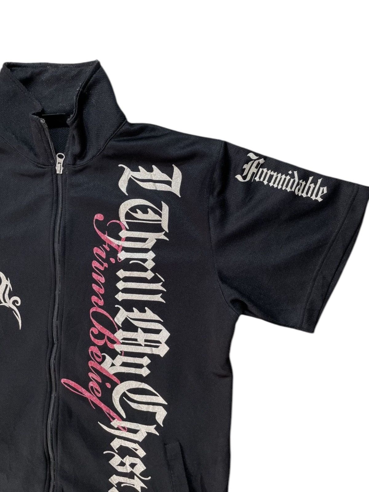 Japanese Brand × Other × Vintage Japanese Poem Track Jacket gothic lgb ifsix style Size US L / EU 52-54 / 3 - 3 Thumbnail