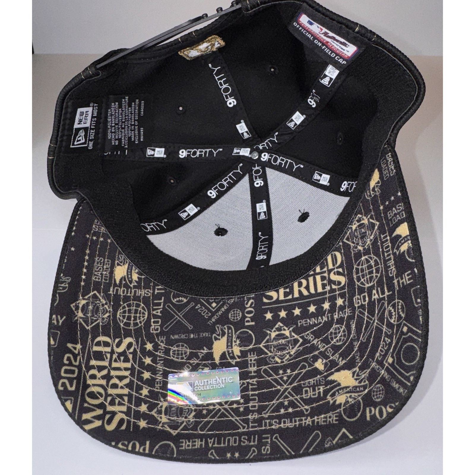 New Era New Era LA Dodgers 2024 9FORTY Stretch-Snap Baseball Hat Size ONE SIZE - 3 Thumbnail