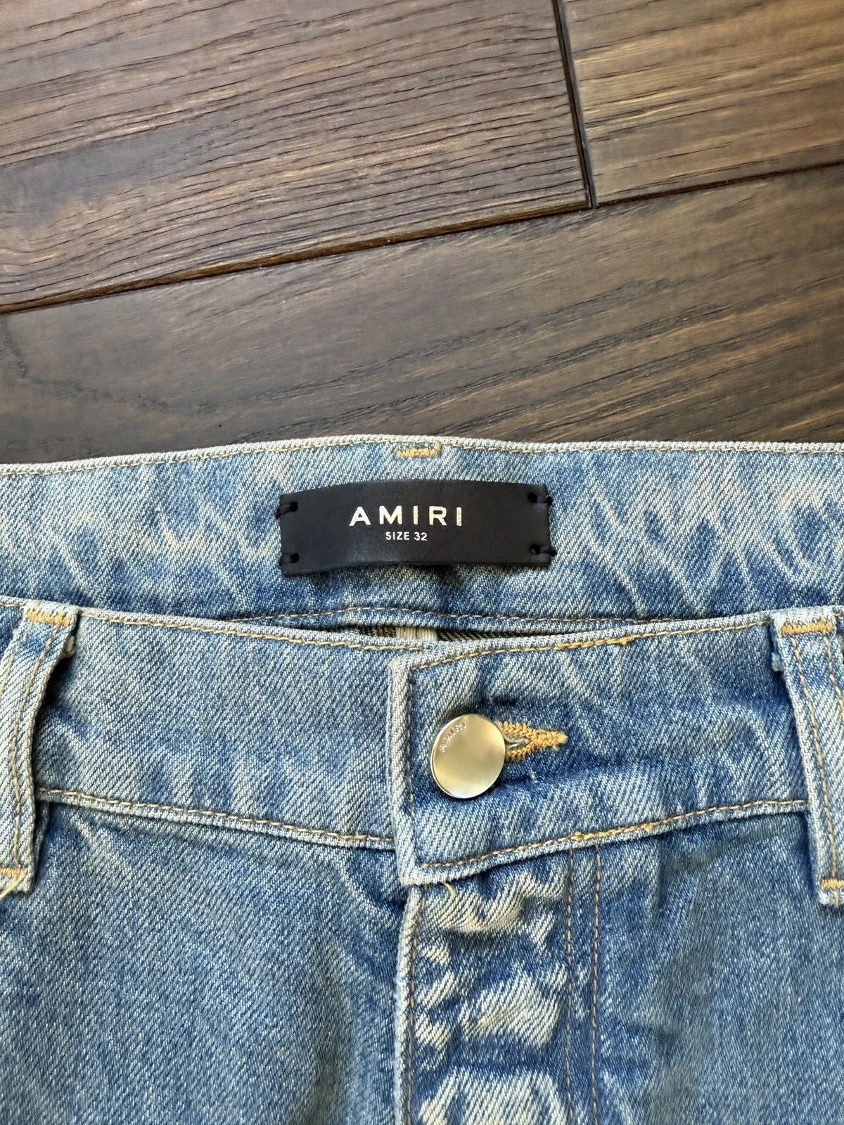 Amiri Amiri Plaid Carpenter Denim Jeans Size US 32 / EU 48 - 4 Thumbnail