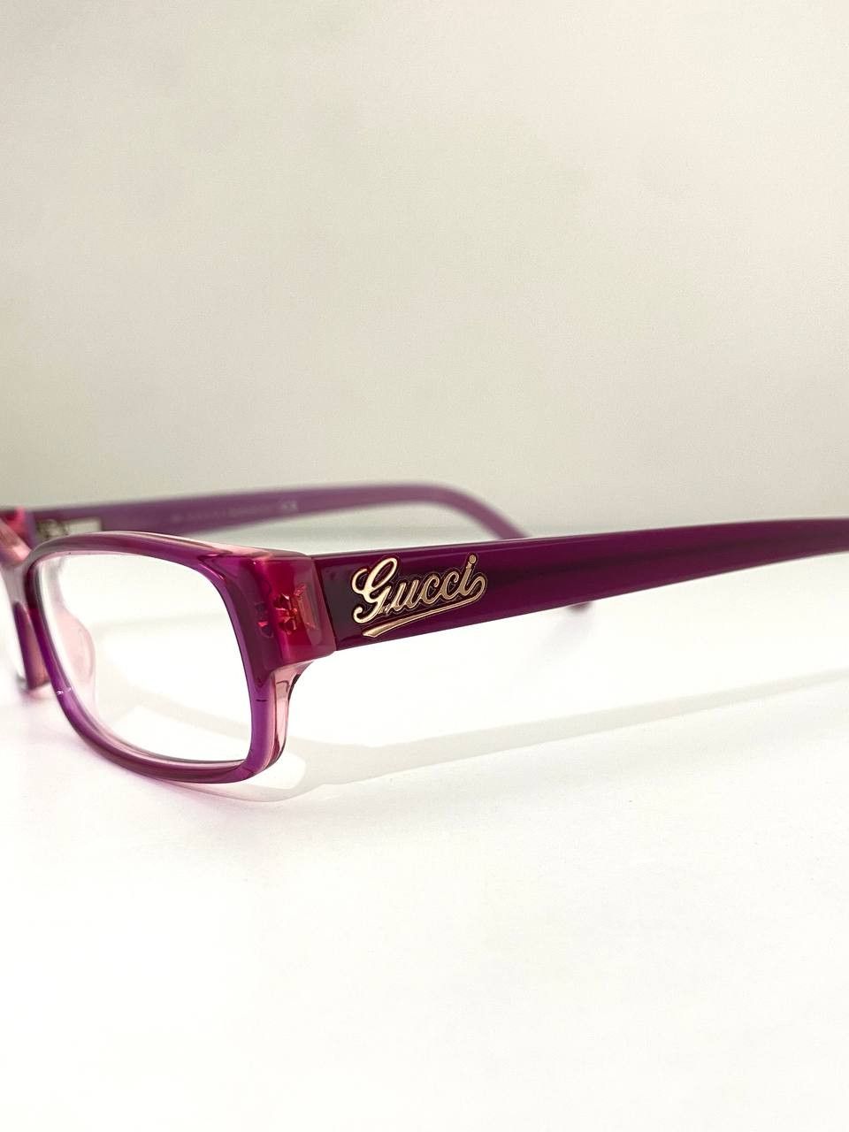 Gucci Gucci GG Logo Square Retro Bayonetta Eyeglasses Vintage Y2K Size ONE SIZE - 4 Thumbnail