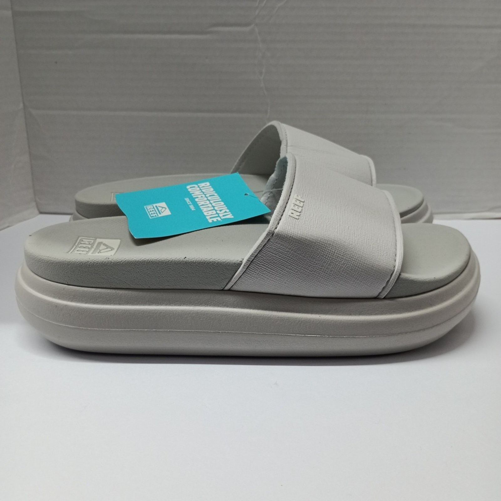 REEF Reef Cushion Bondi Bay Women's Sandals Size 9 Fog Synthetic Size US 9 / IT 39 - 1 Thumbnail