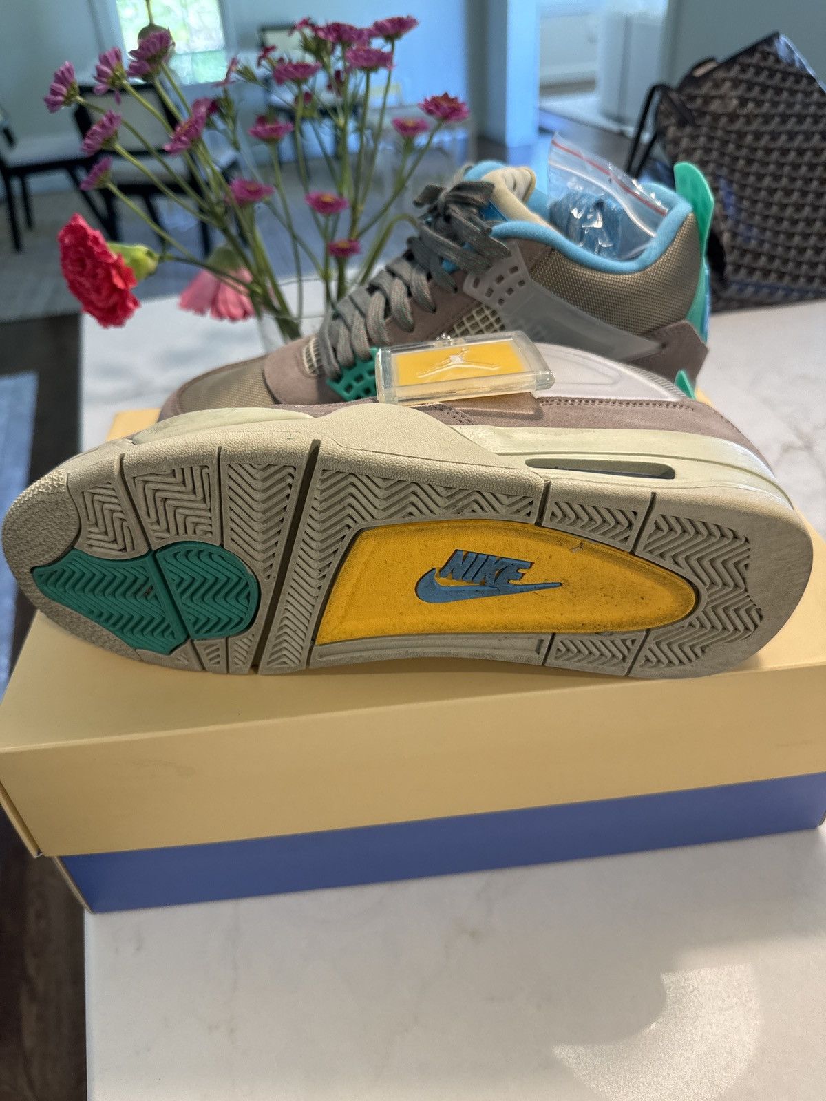 Jordan Brand Nike x Jordan 4 x Union LA Size US 10 / EU 43 - 4 Thumbnail