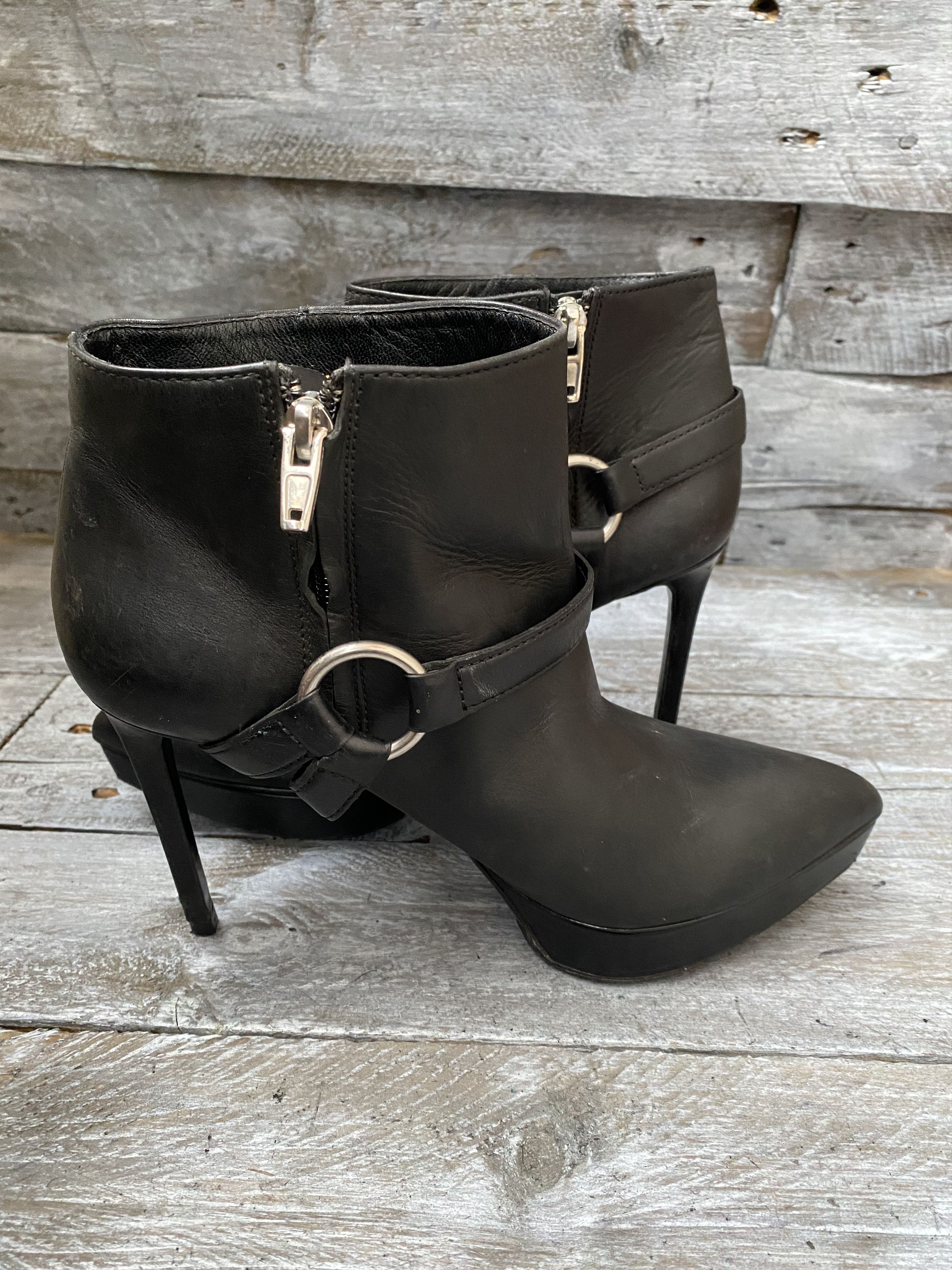 Designer × Saint Laurent Paris Saint laurent janis harness punk platform boots sz38.5 Size US 8 / IT 38 - 9 Thumbnail