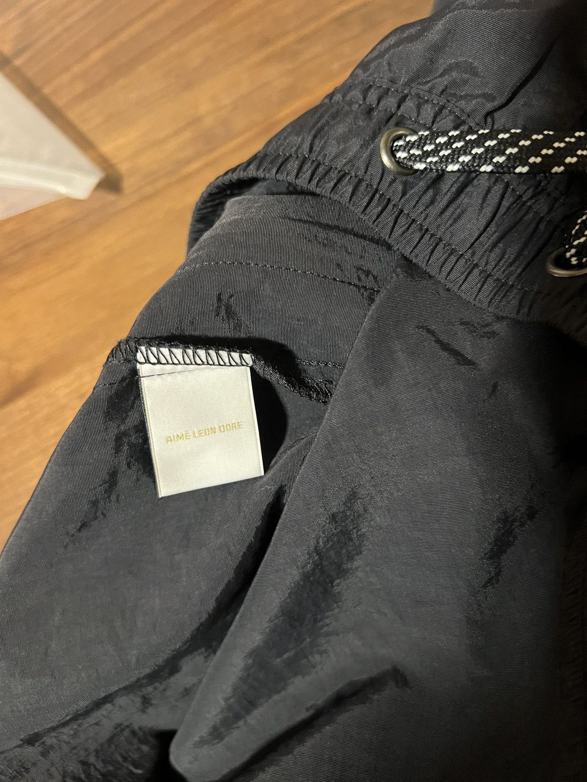 Aime Leon Dore Aime Leon Dore ALD Aimé Sport Logo Nylon Short Black Large Size US 34 / EU 50 - 10 Thumbnail