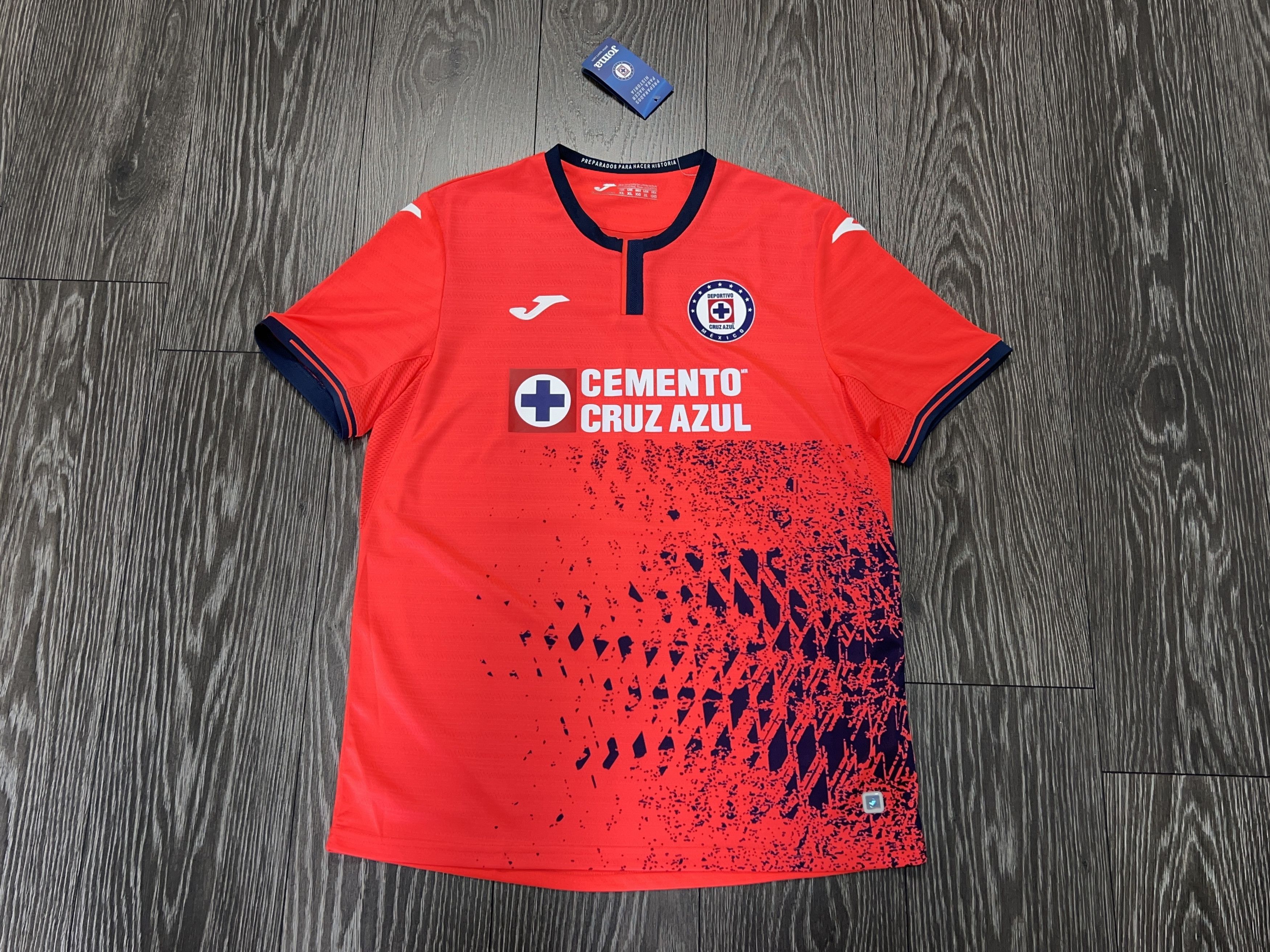 Joma Cruz Azul Mexico 2021 2022 Third Football Soccer Shirt Size US XL / EU 56 / 4 - 1 Thumbnail