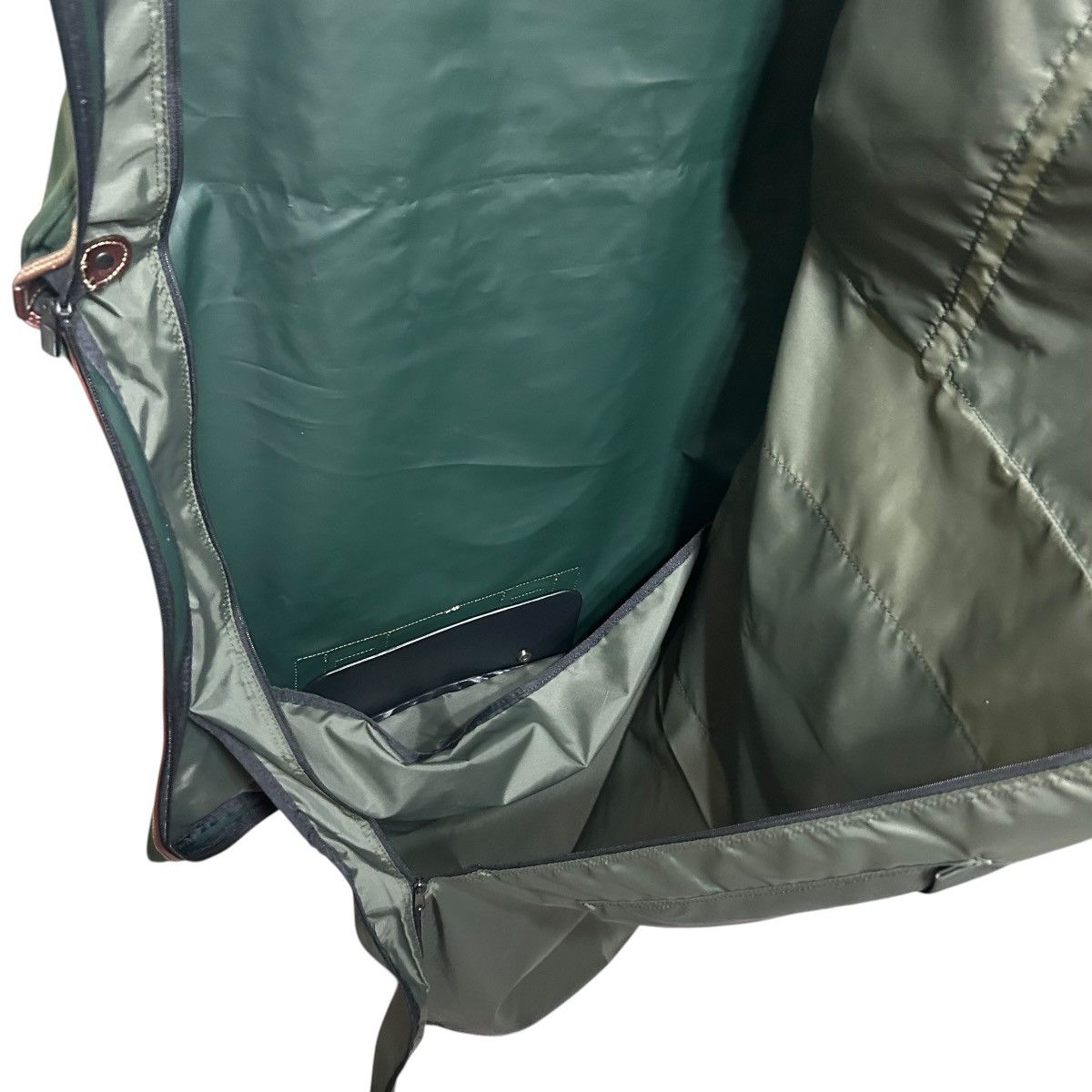Issey Miyake 754 80s ISSEY MIYAKE IM PRODUCT vintage bag shoulder green Size ONE SIZE - 12 Thumbnail