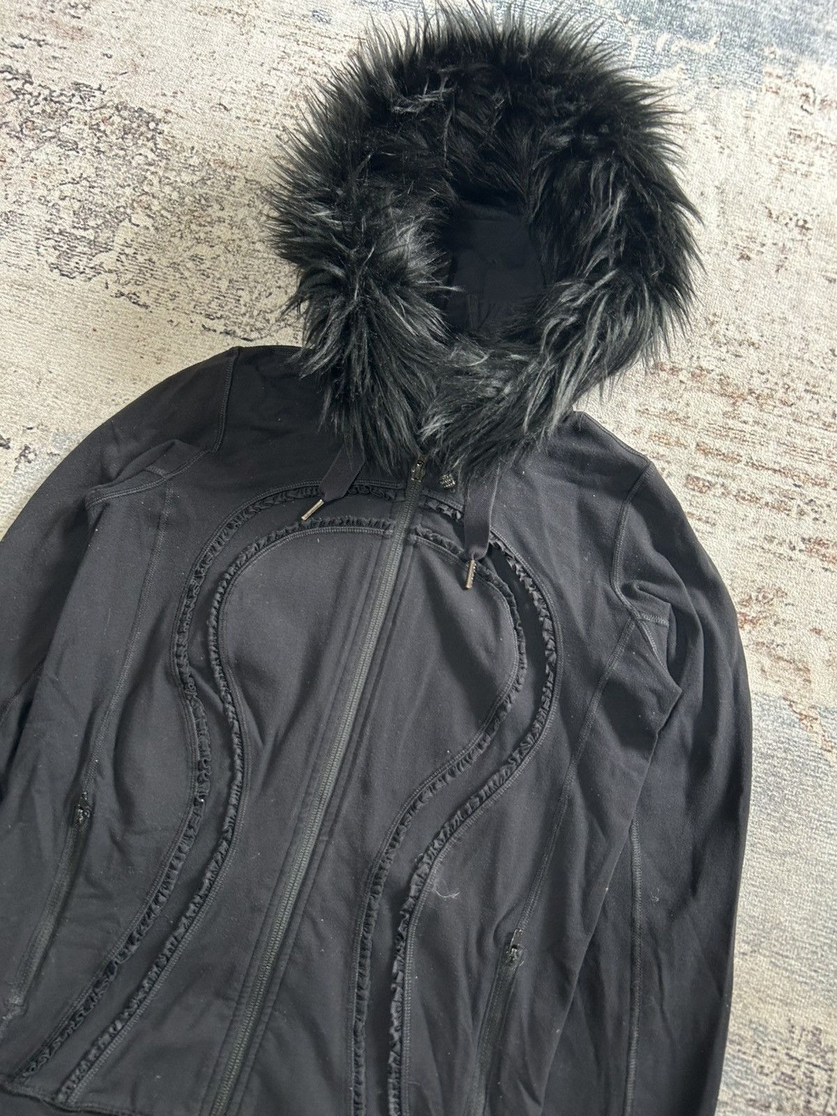 Le Grande Bleu (L.G.B.) 2000s Faux Fur Black Addiction LgB Ifsixwasnine Style Size US S / EU 44-46 / 1 - 3 Thumbnail