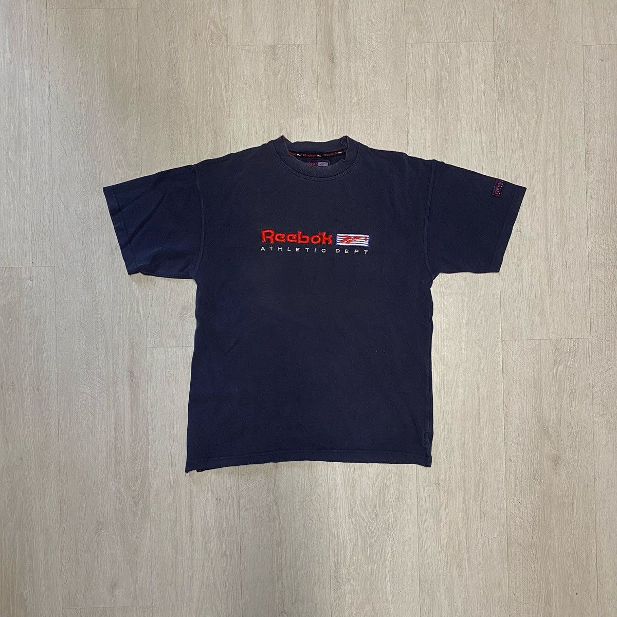 Reebok Vintage 90s Reebok Spellout tshirt Size US M / EU 48-50 / 2 - 2 Thumbnail