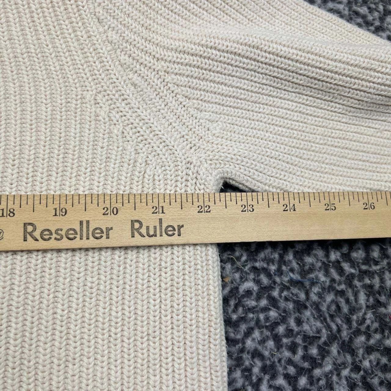 J.Crew J. Crew Fisherman Sweater Knit Suede Shoulder Patch Cotton M Size US M / EU 48-50 / 2 - 5 Thumbnail