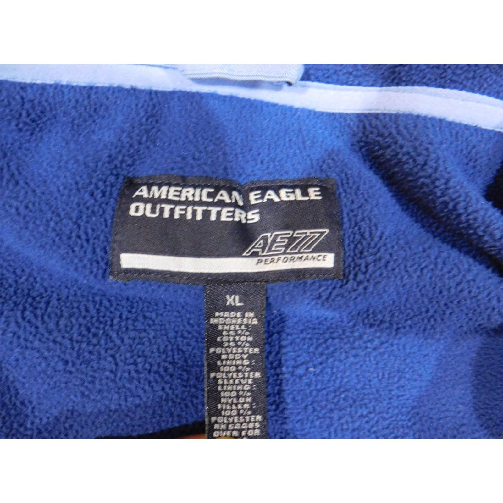 American Eagle Outfitters VINTAGE American Eagle Outfitters Jacket Womens XL Winter Blue Hoodie Outdoors Puffer Zip Lined Size XL / US 12-14 / IT 48-50 - 7 Thumbnail