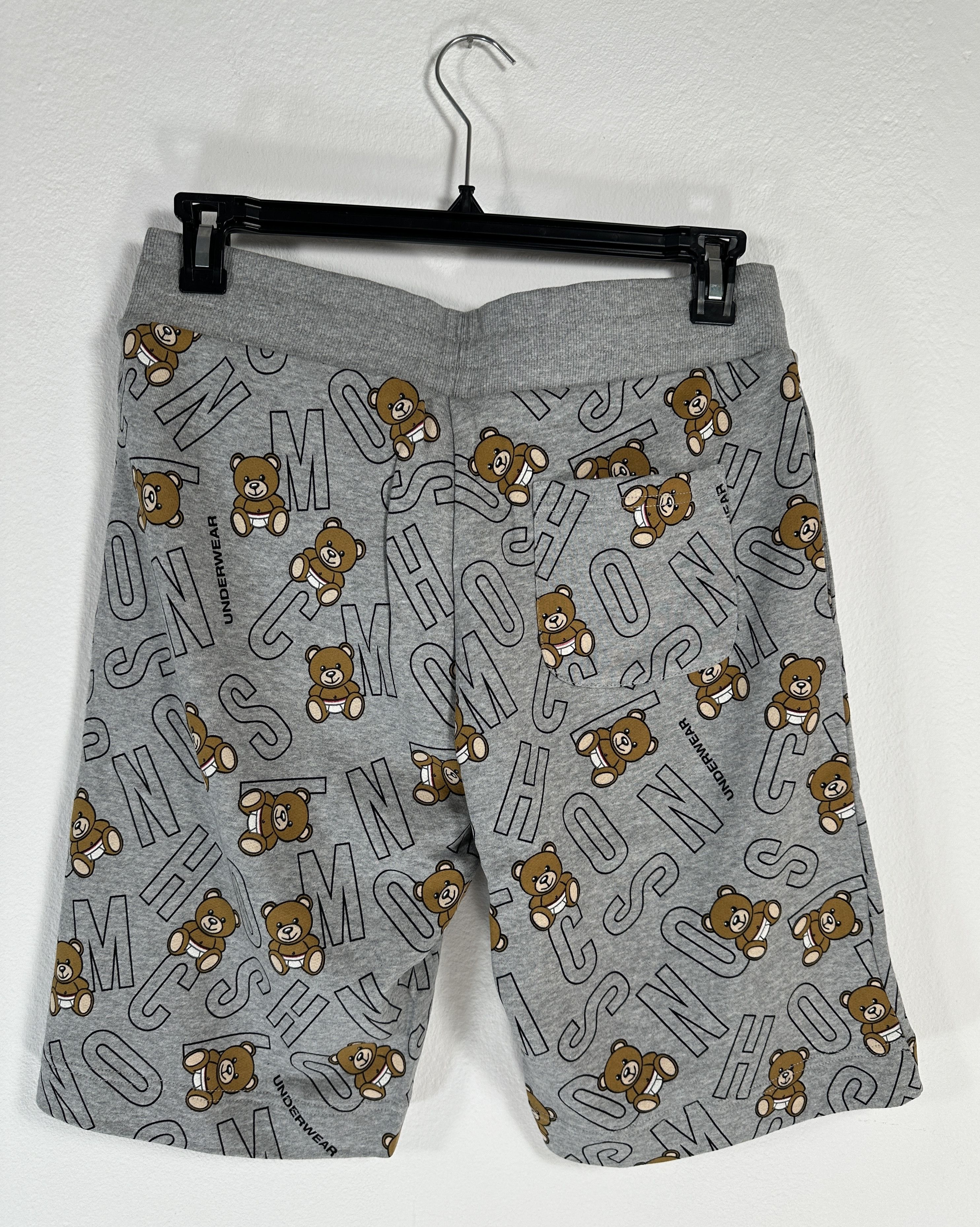 Moschino Shorts Grey Bear Size US 36 / EU 52 - 3 Thumbnail