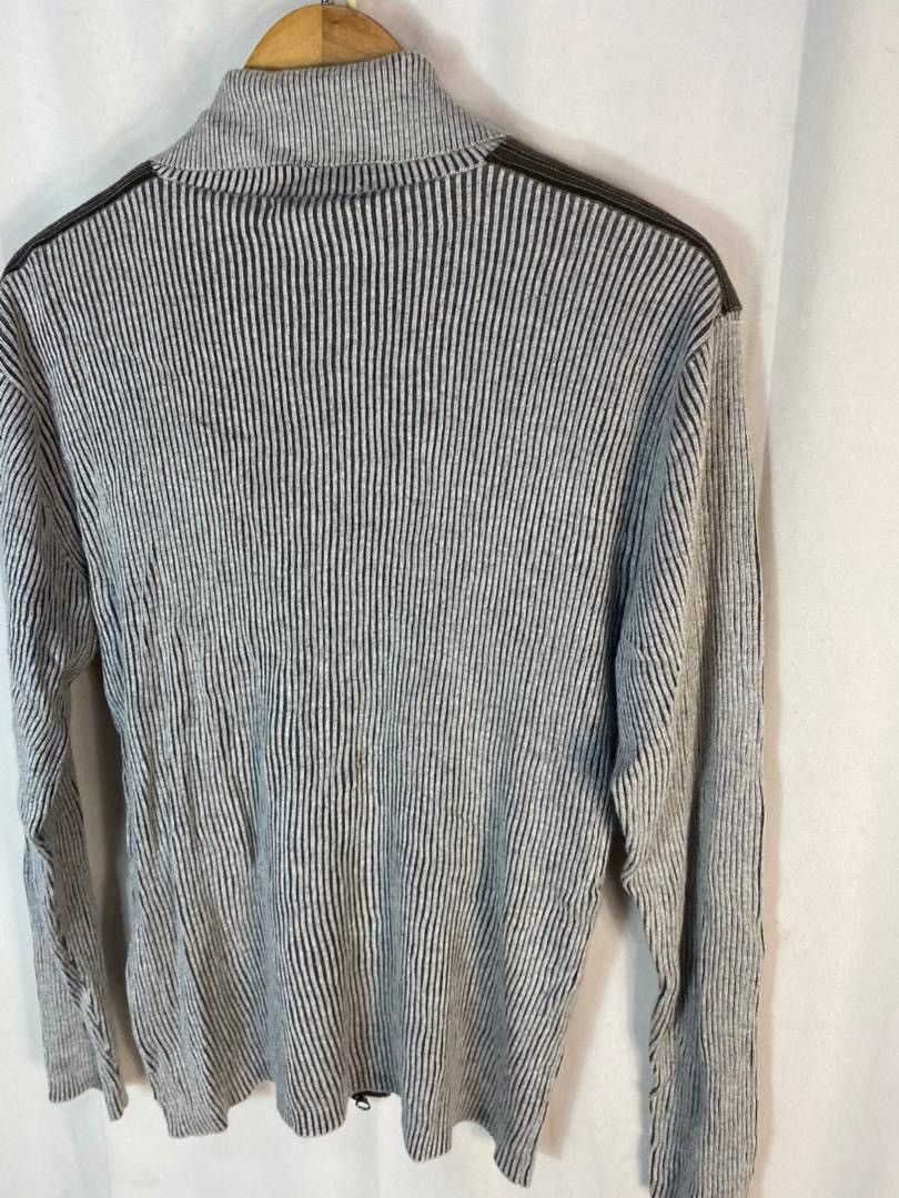 Japanese Brand Unisex 🔥Intermezzo knit zipper sweater Size US M / EU 48-50 / 2 - 10 Thumbnail