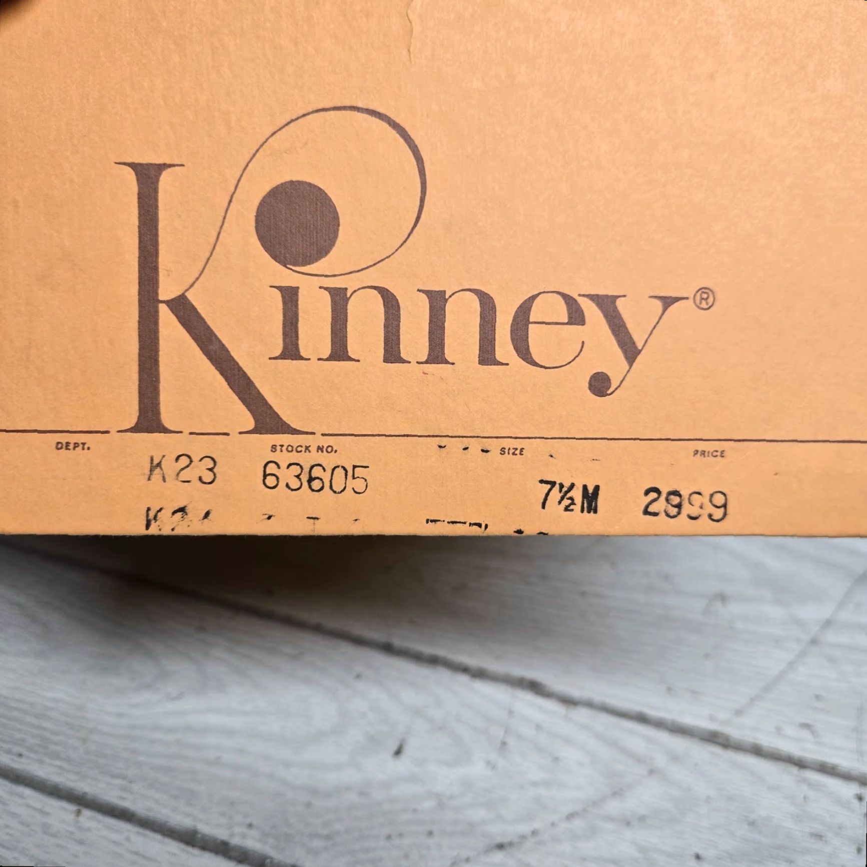Vintage VINTAGE Kinney Boots Western Ankle Adult Women Size 7.5 Brown Western Cowboy Horse Comfort Shoes Mens Womens Girls not applicable Size US 7.5 / IT 37.5 - 5 Thumbnail