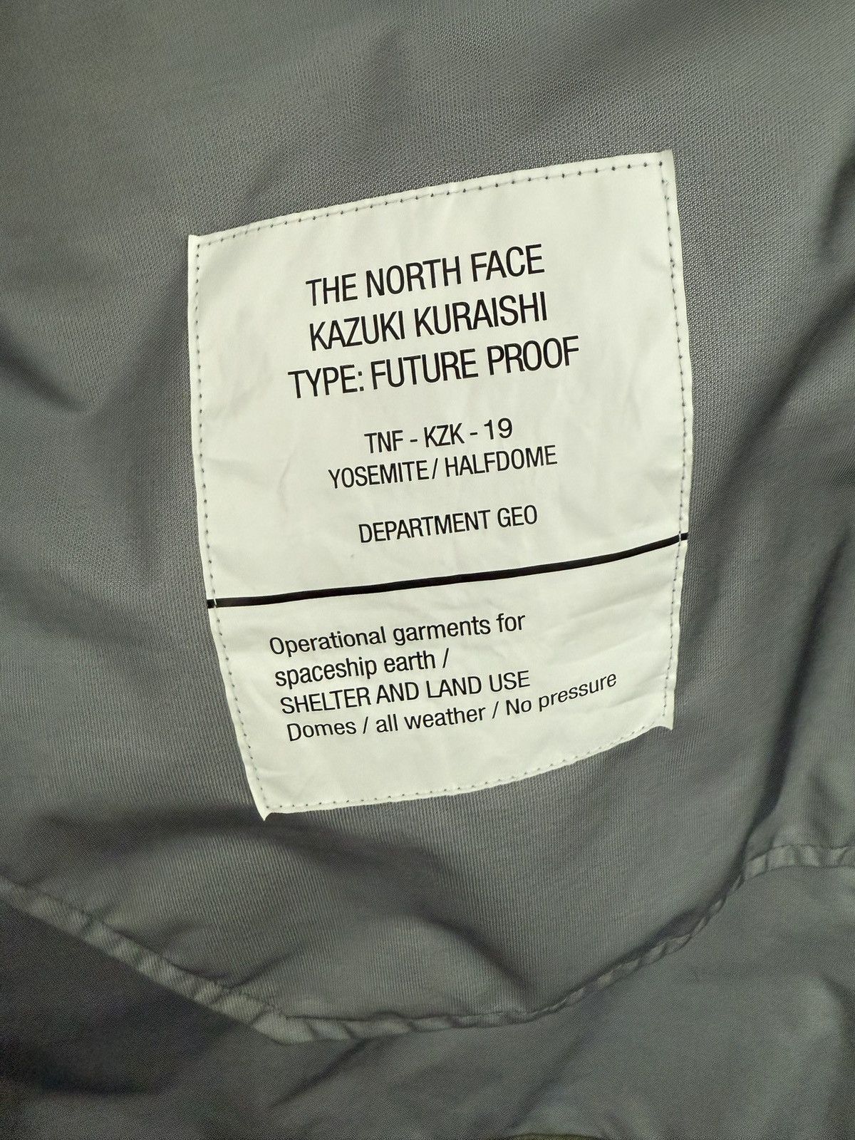 Kazuki Kuraishi × The North Face TNF Black Series x Kazuki Kuraishi Futureproof Goretex Coat Size US S / EU 44-46 / 1 - 3 Thumbnail
