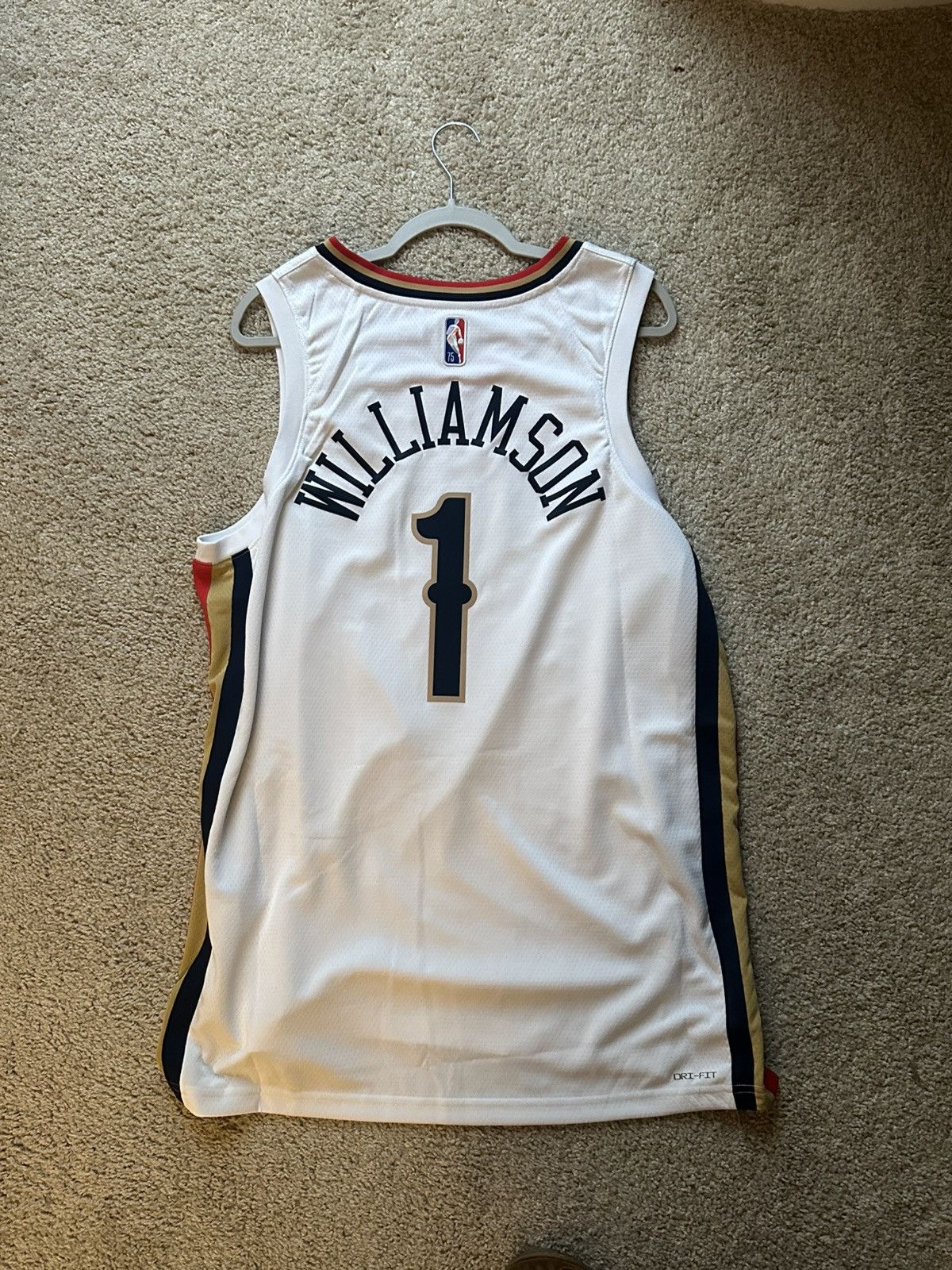 Nike Zion Williamson New Orleans Pelicans Jersey Size US XL / EU 56 / 4 - 2 Thumbnail