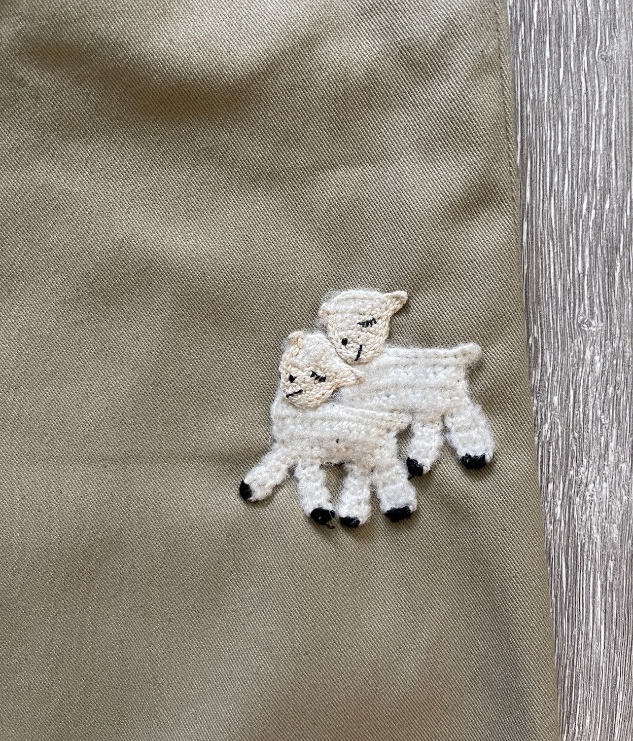 Brain Dead Brain Dead x Dickies Beige Lamb Pants Size US 30 / EU 46 - 3 Thumbnail