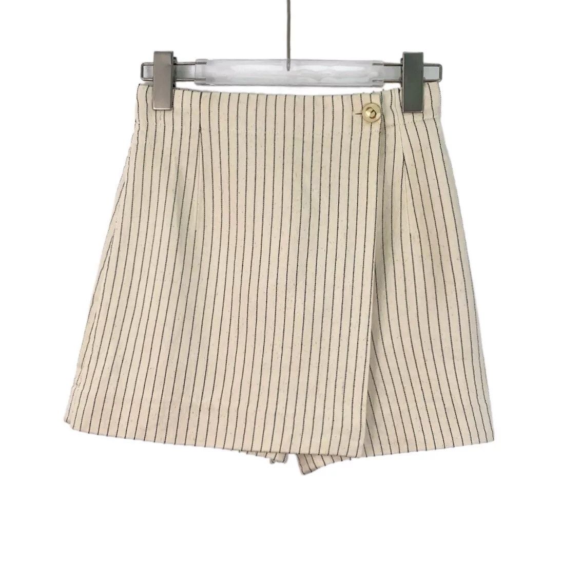 Dior dior beige striped cotton casual shorts Size US 34 / EU 50 - 1 Thumbnail