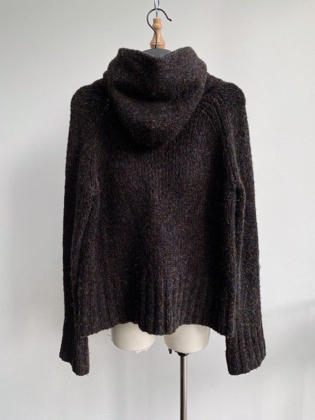 Yohji Yamamoto 2000s Yohji yamamoto Plus Noir Laine Wool Hoodie. Size US S / EU 44-46 / 1 - 6 Thumbnail