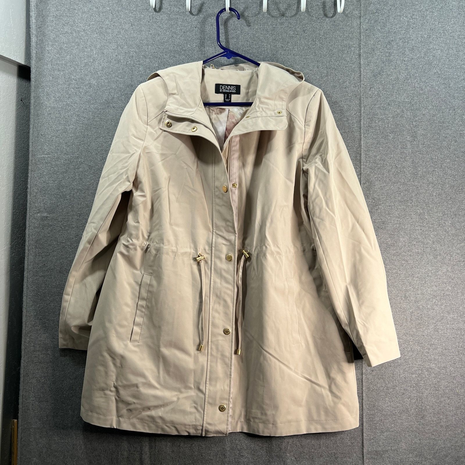 Other Dennis Basso Jacket Size Medium Water Resistant Hooded Size M / US 6-8 / IT 42-44 - 1 Thumbnail
