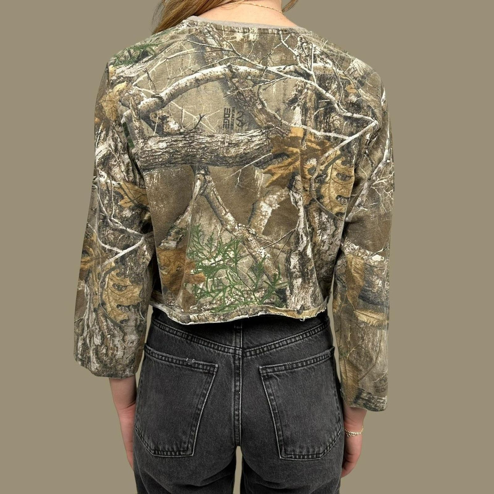 Realtree Vintage real tree cropped sweatshirt Size M / US 6-8 / IT 42-44 - 5 Thumbnail