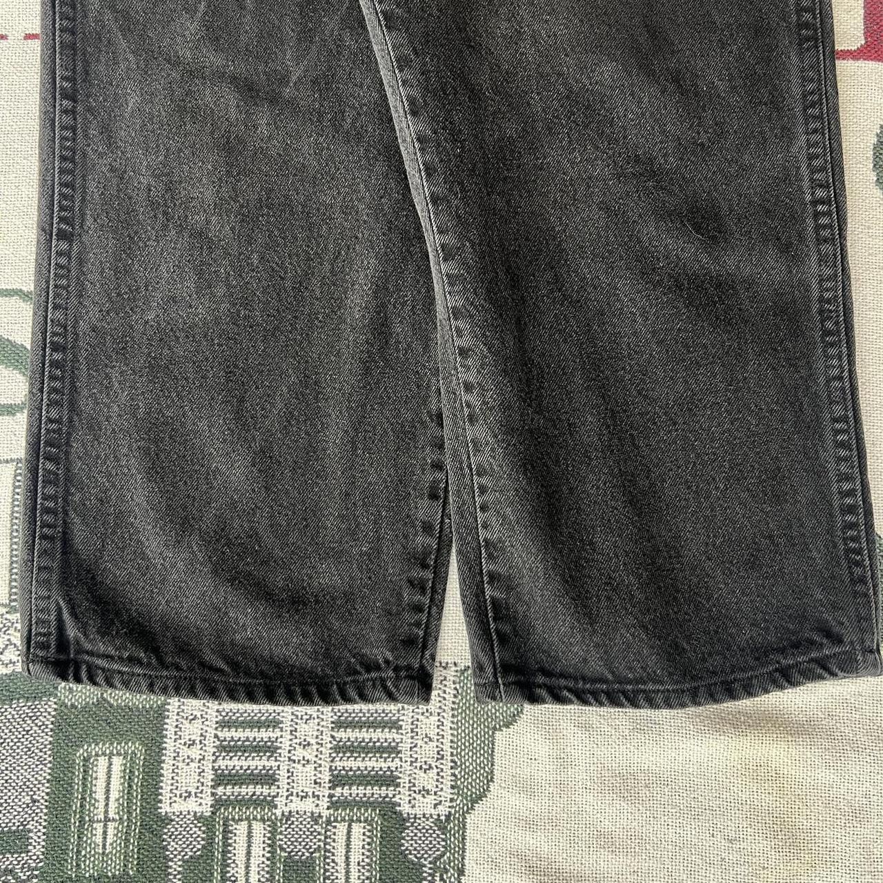 Vintage Vintage 2000s/Y2K Essential Fitted Grunge Black Denim Jeans! Size US 40 / EU 56 - 6 Thumbnail