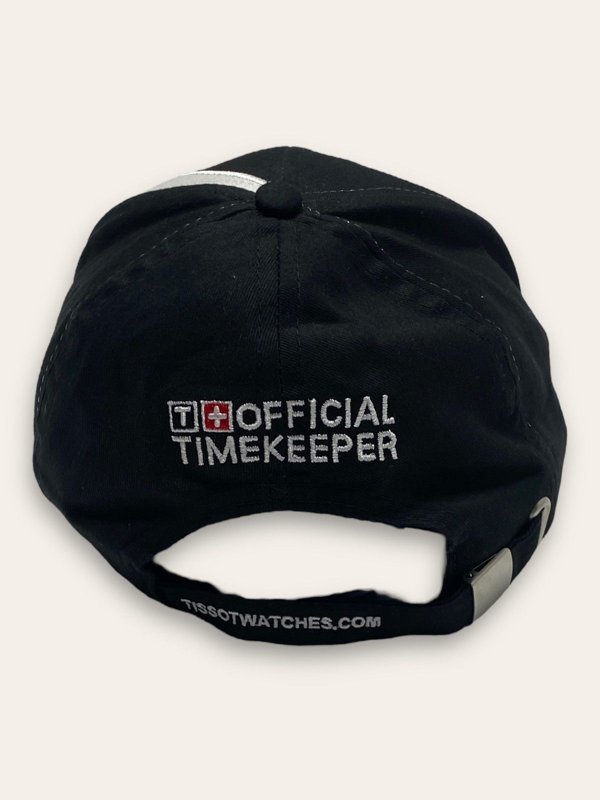 Tissot Vintage TISSOT Black White Swiss Watches Big Logo Cap Y2K Size ONE SIZE - 4 Thumbnail