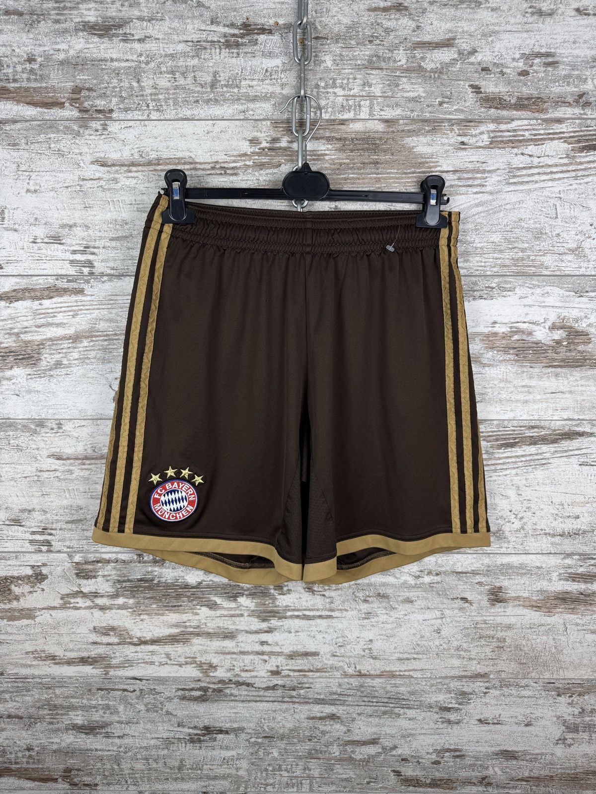 Adidas × Vintage Mens Vintage Adidas Bayern Munich FC soccer shorts training Size US 34 / EU 50 - 2 Thumbnail