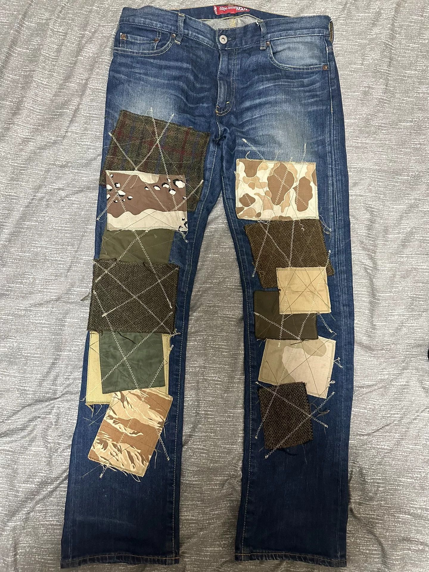 Junya Watanabe cdg junya watanabe levis denim pants Size US 32 / EU 48 - 1 Thumbnail