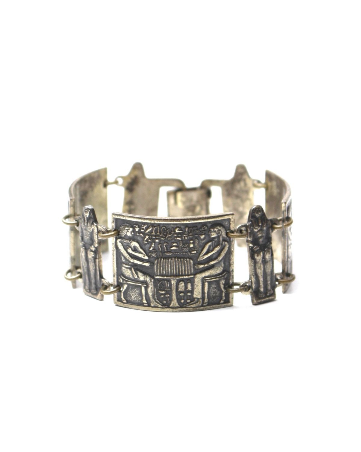 Vintage 2000S JAPANESE MADE ANCIENT EGYPTIAN LEGENDS BRACELET Size ONE SIZE - 4 Thumbnail
