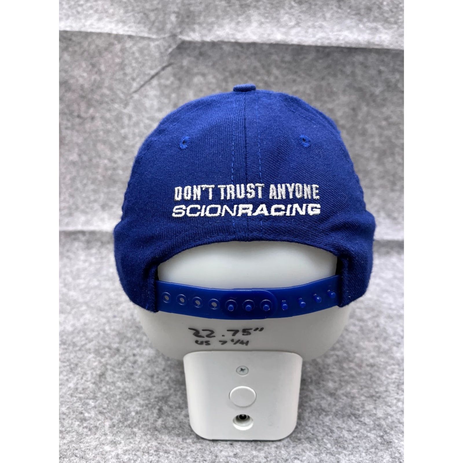 Vintage Scion Racing Hat Cap SnapBack Adult Large Blue Cotton Made USA Size ONE SIZE - 6 Thumbnail
