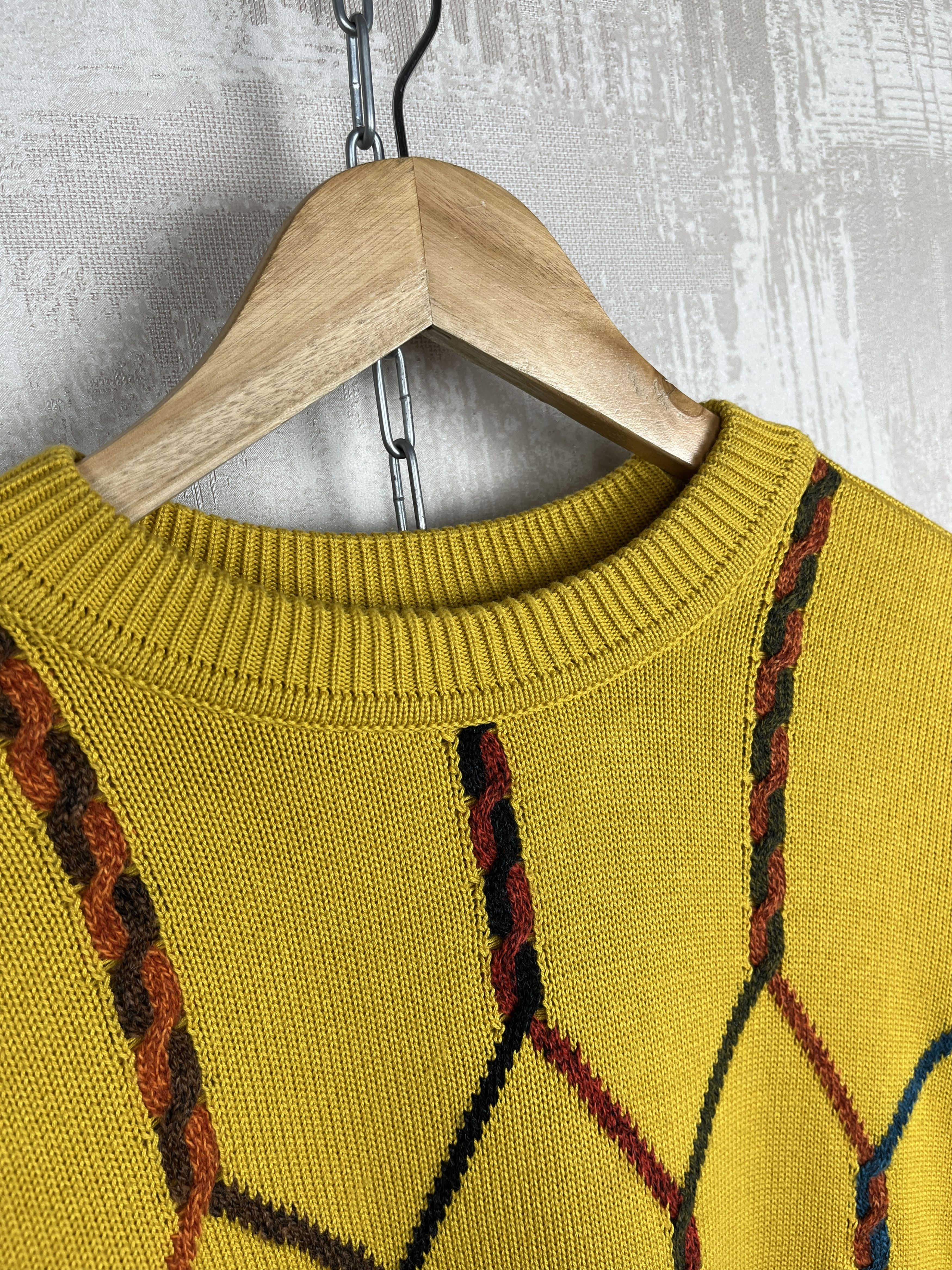 Carlo Colucci Vintage Carlo Colucci Crew Neck Sweater Cotton Blend Size US L / EU 52-54 / 3 - 4 Thumbnail
