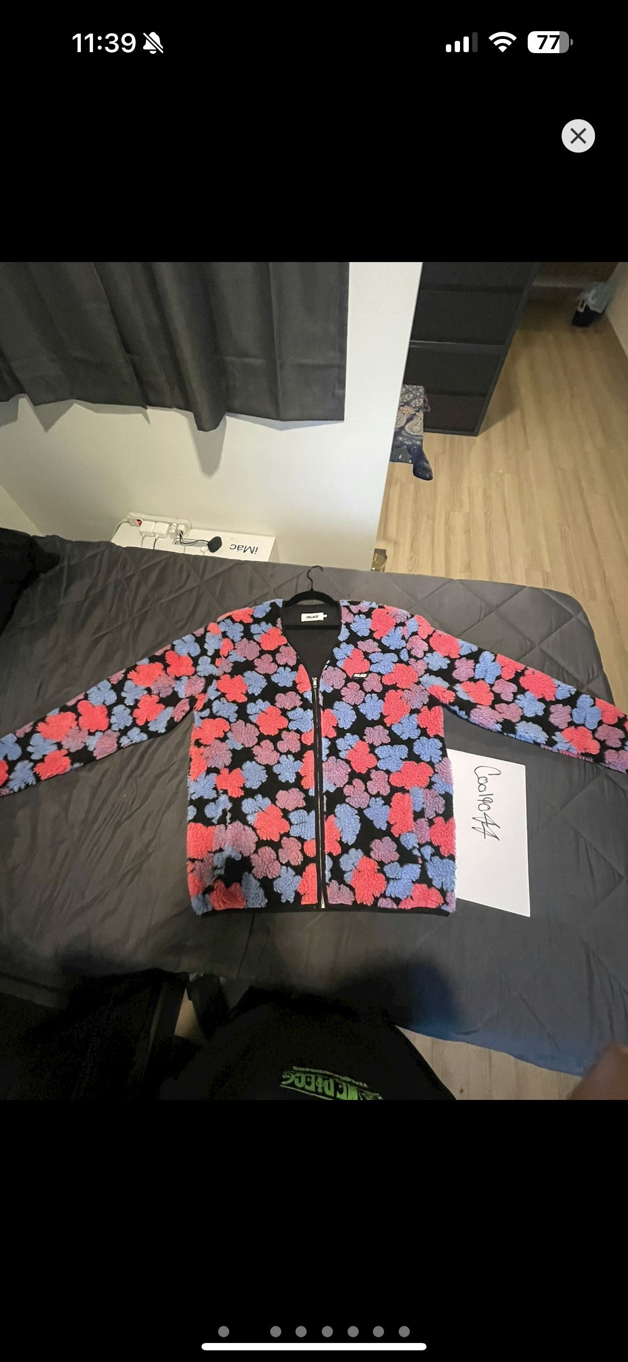 Palace Palace Skateboards Shearling Cardigan Size US M / EU 48-50 / 2 - 2 Thumbnail